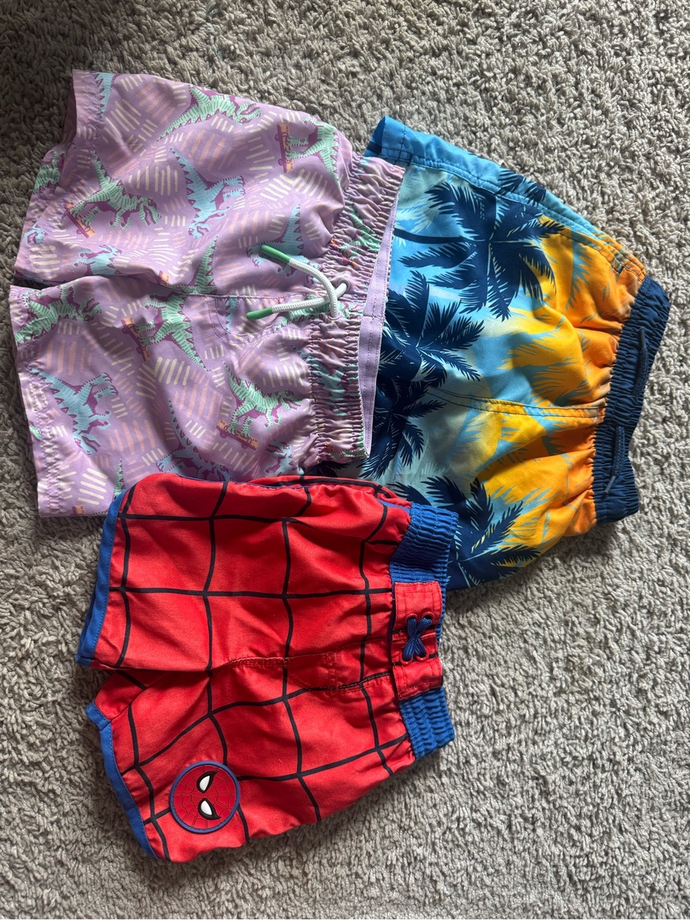 Size 3 bundle of boys swim trunks